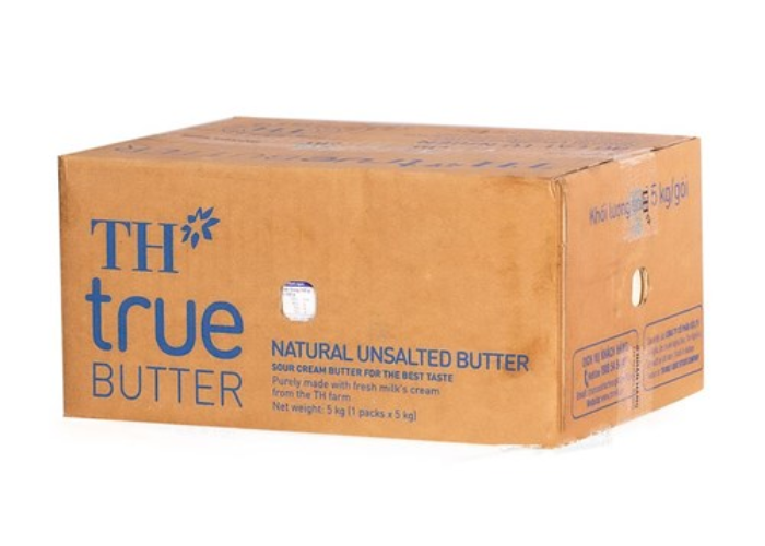 Bơ Lạt Tự Nhiên TH True Butter 5KG