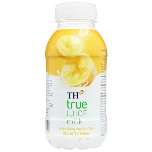 NUOC STC CHUOI THTRUEJUICEMILK 300MLX24