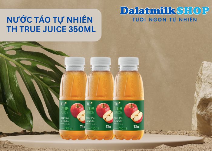 NƯỚC TÁO TỰ NHIÊN 99% TH TRUE JUICE 350ML