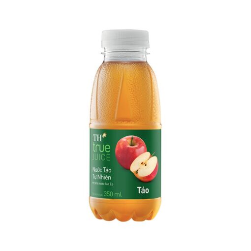 NƯỚC TÁO TỰ NHIÊN TH TRUE JUICE 350MLX24