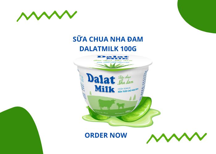 Sữa Chua Nha Đam Dalatmilk 100G