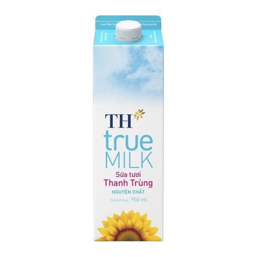 Sữa Tươi Thanh Trùng Nguyên Chất TH TRUE MILK 950ML - Dalatmilk Shop Đà Nẵng