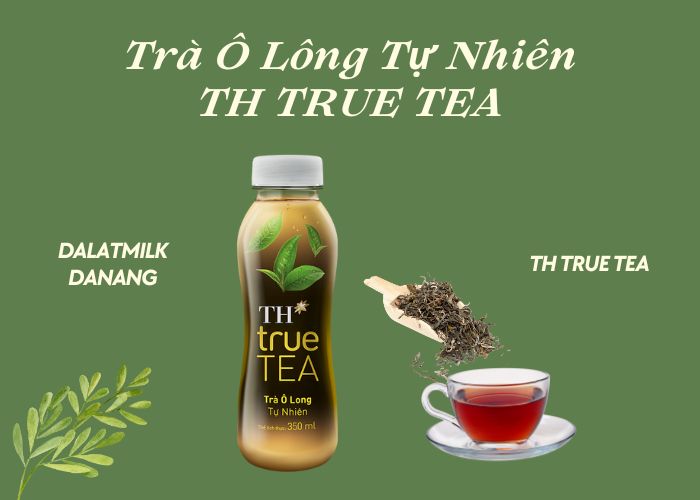 TRÀ Ô LONG TỰ NHIÊN TH TRUE TEA 350ML