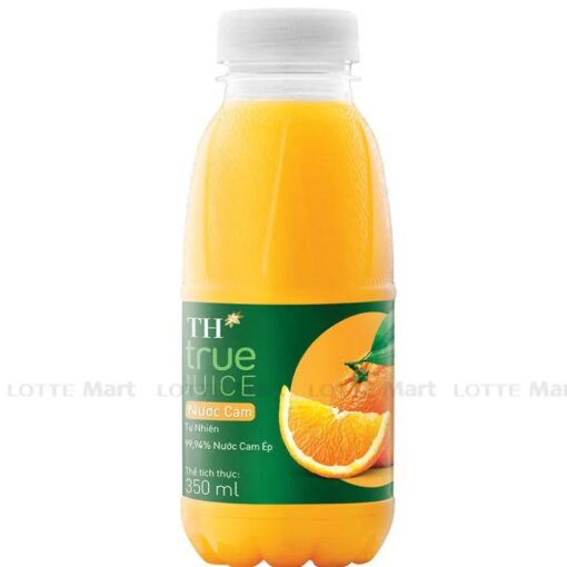 NƯỚC CAM TỰ NHIÊN TH TRUE JUICE 350MLX24