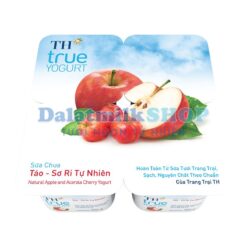 Sữa Chua Ăn Táo Sơ Ri TH True Yogurt 100G - Dalatmilk Đà Nẵng