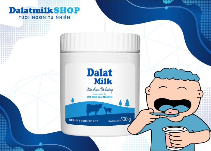 Sữa Chua Có Đường Dalatmilk 500G