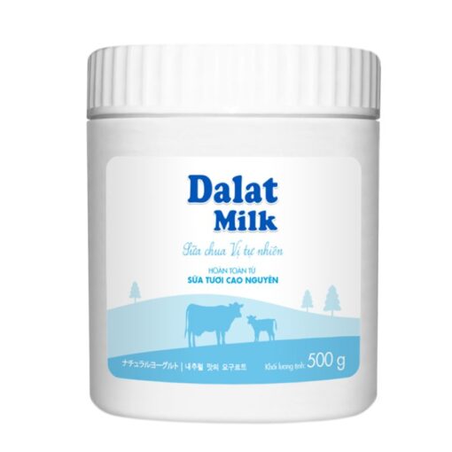 Sữa Chua Vị Tự Nhiên Dalatmilk 500G