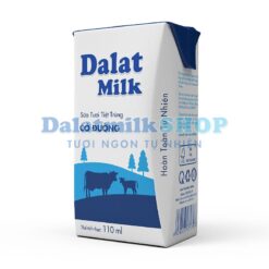 Sữa Tươi Tiệt Trùng Có Đường Dalatmilk 110ML