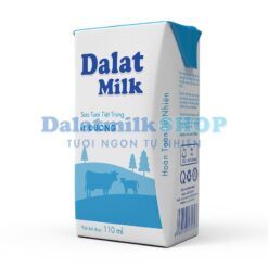 Sữa Tươi Tiệt Trùng Ít Đường Dalatmilk 110ML